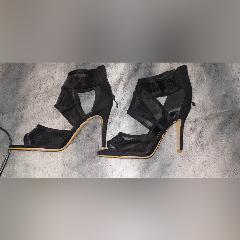 Elegant Black Stiletto Heels